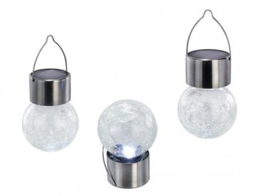 Esotechanglampjes set 3 stuks led zond helder crackle1