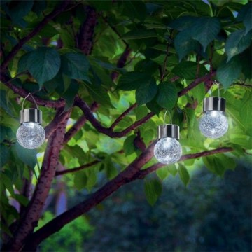 Esotechanglampjes set 3 stuks led zond helder crackle3