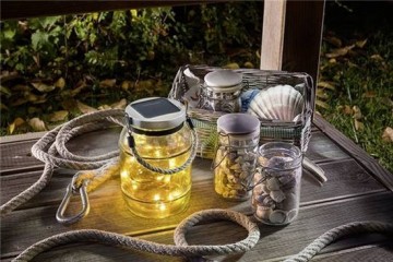 Esotecsolar lamp met lichtjes tuinverlichting op zonne energie2