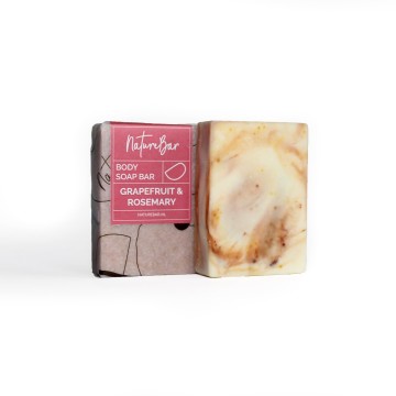 Grapefruit  rosemary bar