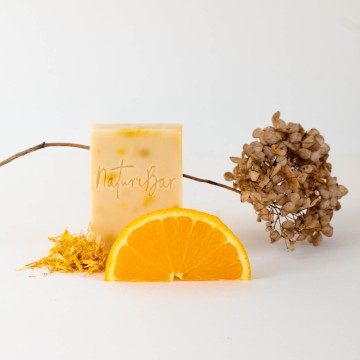 Orange  calendula bar style