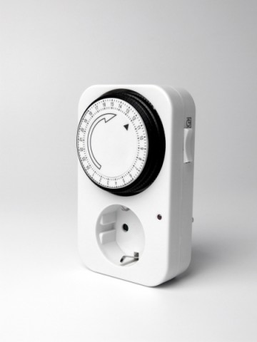 Tijdschakelklok (analoog) - groot