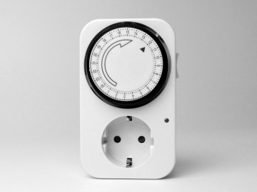 Tijdschakelklok (analoog) - groot