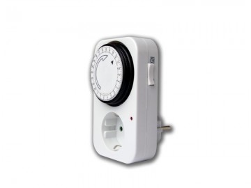 Tijdschakelklok (analoog) - groot